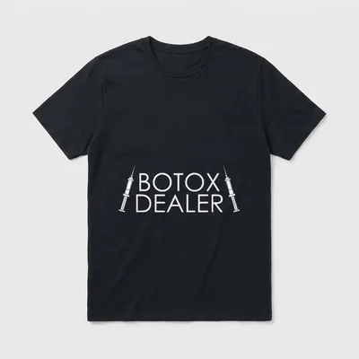 Botox Dealer Syringe Cosmetic Aesthetic Nurse T-Shirt – Classic T-Shirt in Black