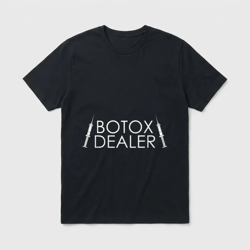 Botox Dealer Syringe Cosmetic Aesthetic Nurse T-Shirt – Classic T-Shirt in Black