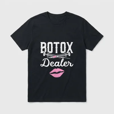 Plastic Surgery Cosmetic Nurse Lips Injector T-Shirt – Classic T-Shirt in Black