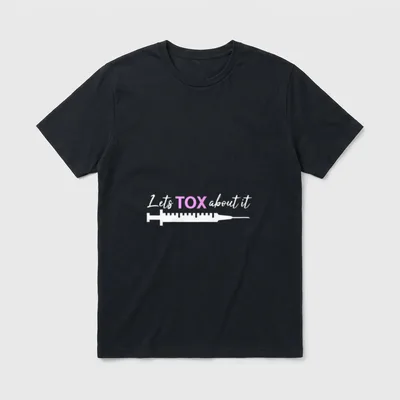 Aesthetic Nurse Botox Injector Cosmetic Self T-Shirt – Classic T-Shirt in Black