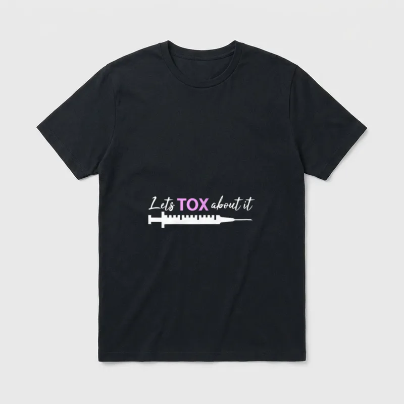 Aesthetic Nurse Botox Injector Cosmetic Self T-Shirt – Classic T-Shirt in Black