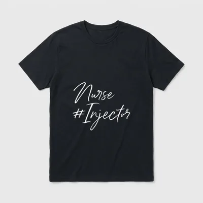 Nurse Injector Lip Filler Injections Med T-Shirt – Classic T-Shirt in Black