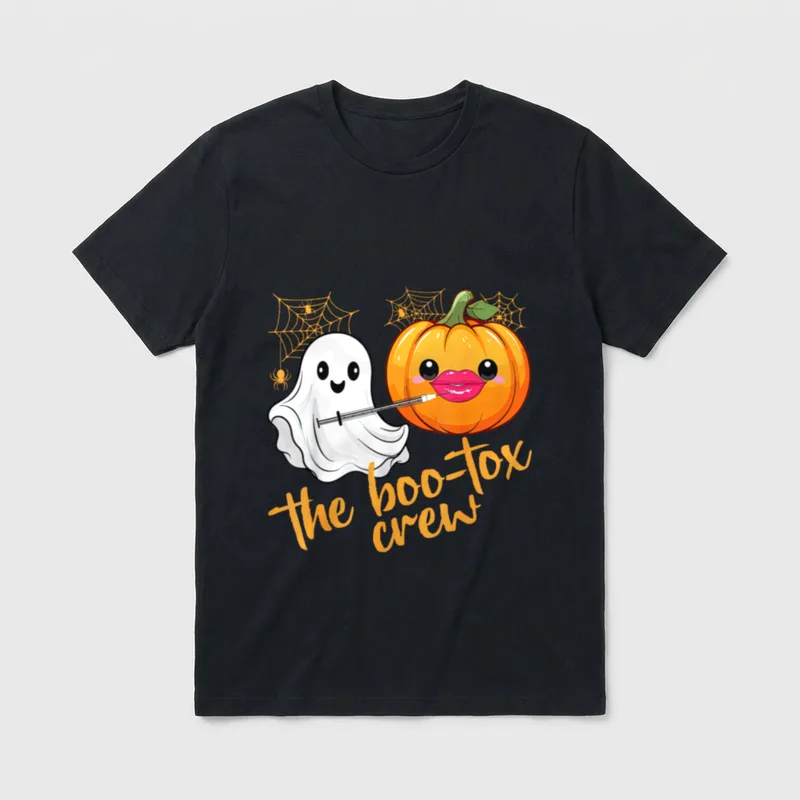 Botox Filler Halloween Aesthetic Injector Nurse T-Shirt – Classic T-Shirt in Black