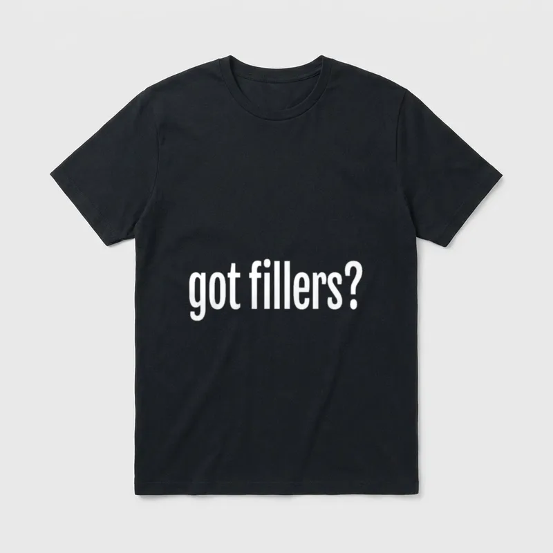 Got Fillers Lip Filler Cosmetic Aesthetic T-Shirt – Classic T-Shirt in Black