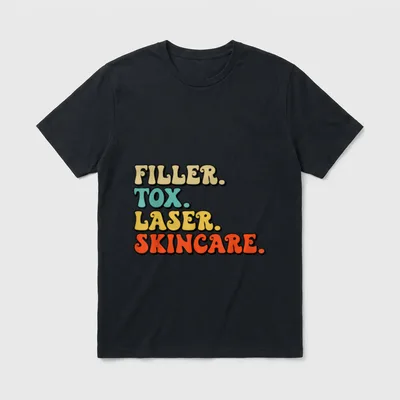 Laser Skincare Botox Dealer Injector Nurse T-Shirt – Classic T-Shirt in Black