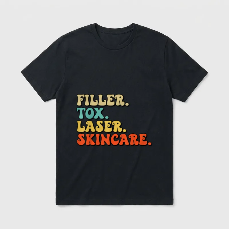 Laser Skincare Botox Dealer Injector Nurse T-Shirt – Classic T-Shirt in Black