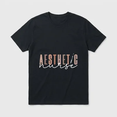 Aesthetic Nurse Injector Appreciation T-Shirt – Classic T-Shirt in Black