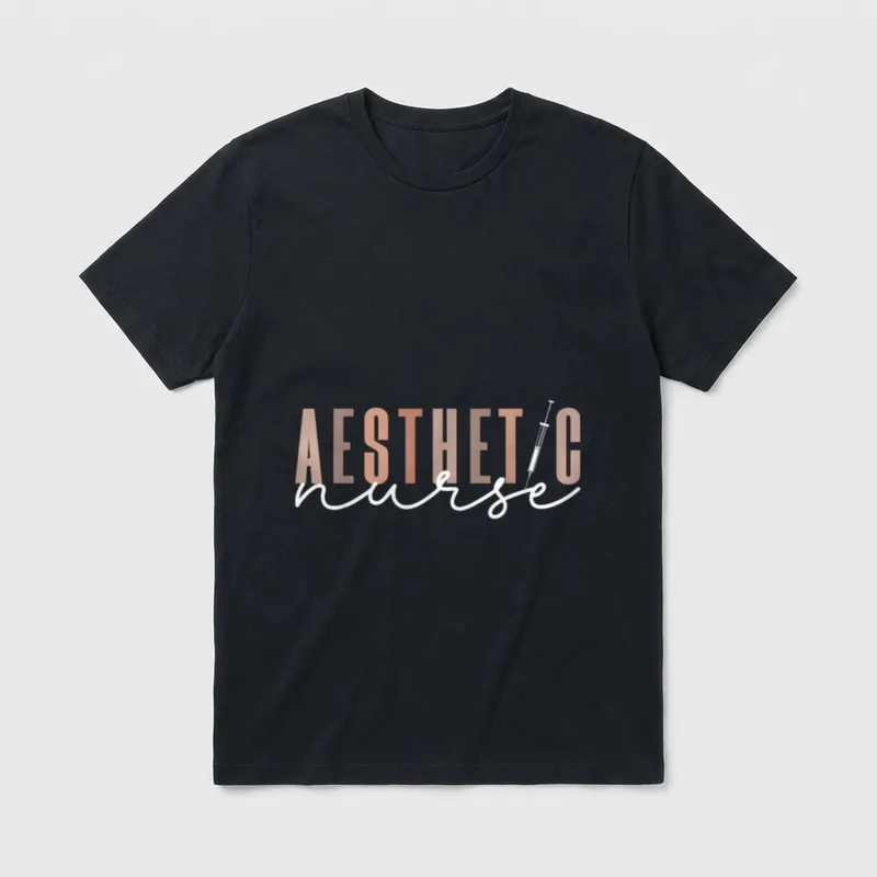 Aesthetic Nurse Injector Appreciation T-Shirt – Classic T-Shirt in Black