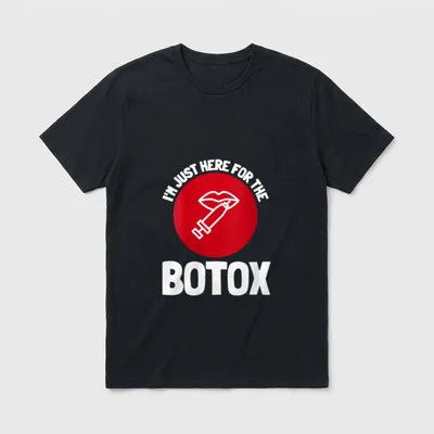Botox Plastic Surgery and Aesthetic Nurse T-Shirt – Classic T-Shirt in Black