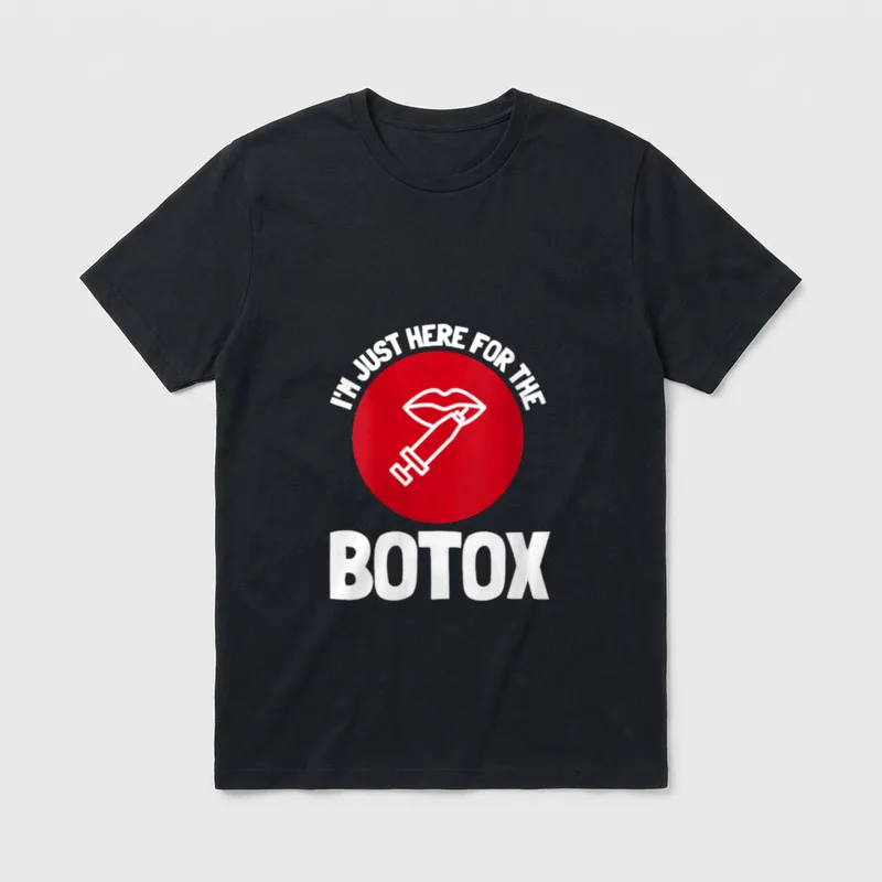 Botox Plastic Surgery and Aesthetic Nurse T-Shirt – Classic T-Shirt in Black