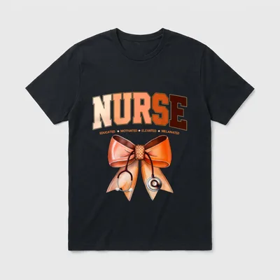 Black History Nurse Coquette Melanin PICU T-Shirt – Classic T-Shirt in Black