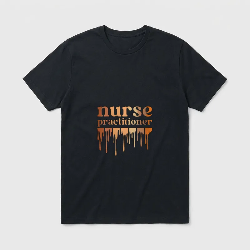 Black Nurse Practitioner African American T-Shirt – Classic T-Shirt in Black
