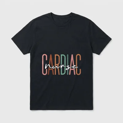 Cicu Cvicu Cardiology Heart Healthcare Cardiac T-Shirt – Classic T-Shirt in Black