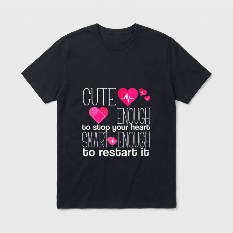 Nurse Nursing Student LPN RN Doctor T-Shirt – Classic T-Shirt in Black