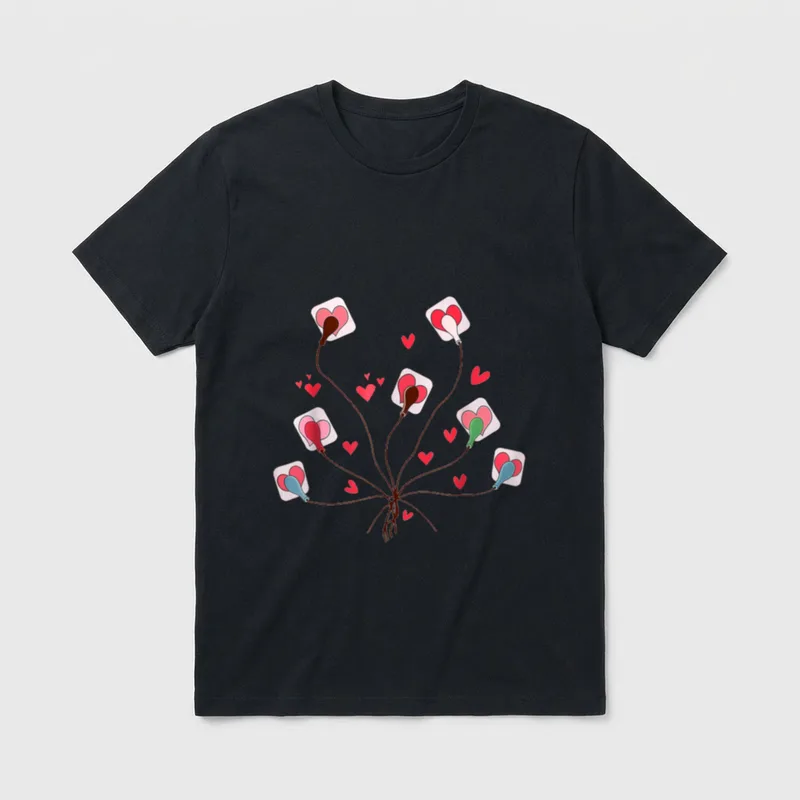 Ekg Leads Cheat Sheet Telemetry Cardiac T-Shirt – Classic T-Shirt in Black