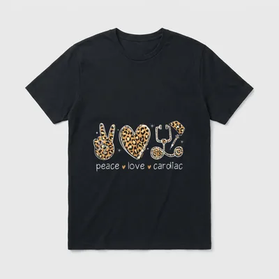 Cardiac Nurse Life Nurses Day Week T-Shirt – Classic T-Shirt in Black