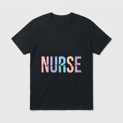 Cardiac Nurse Cardiology Appreciation Nursing T-Shirt – Classic T-Shirt in Black