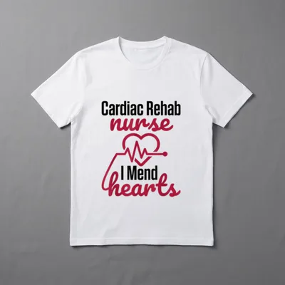 Cardiac Rehab Nurse I Mend Lightweight T-Shirt – Classic T-Shirt in Black