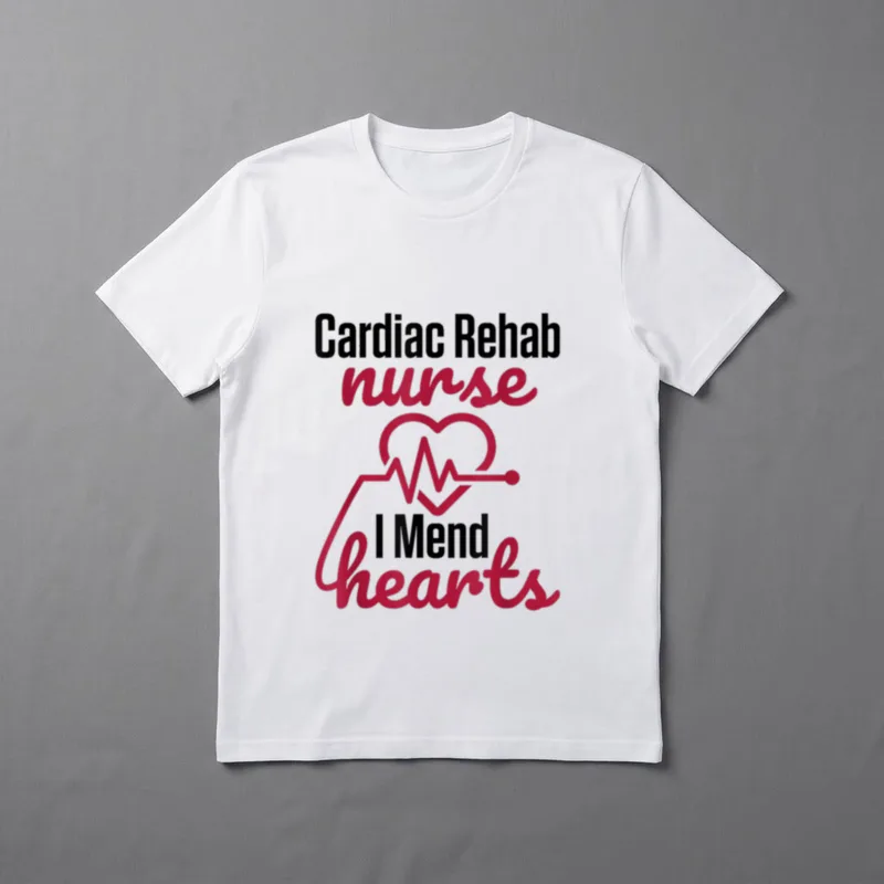 Cardiac Rehab Nurse I Mend Lightweight T-Shirt – Classic T-Shirt in Black