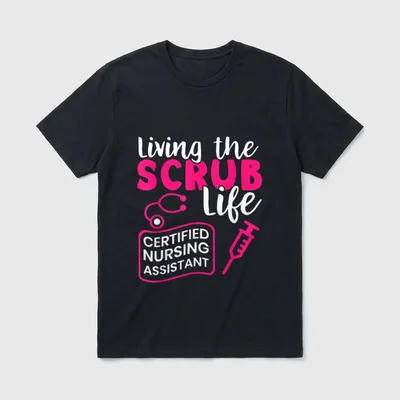 Certified Nursing Assistant CNA T-Shirt – Classic T-Shirt in Black