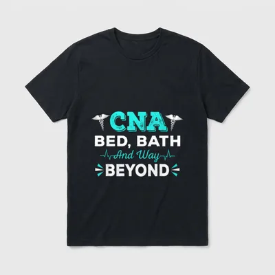 Way Beyond Funny Certificated Nurse T-Shirt – Classic T-Shirt in Black