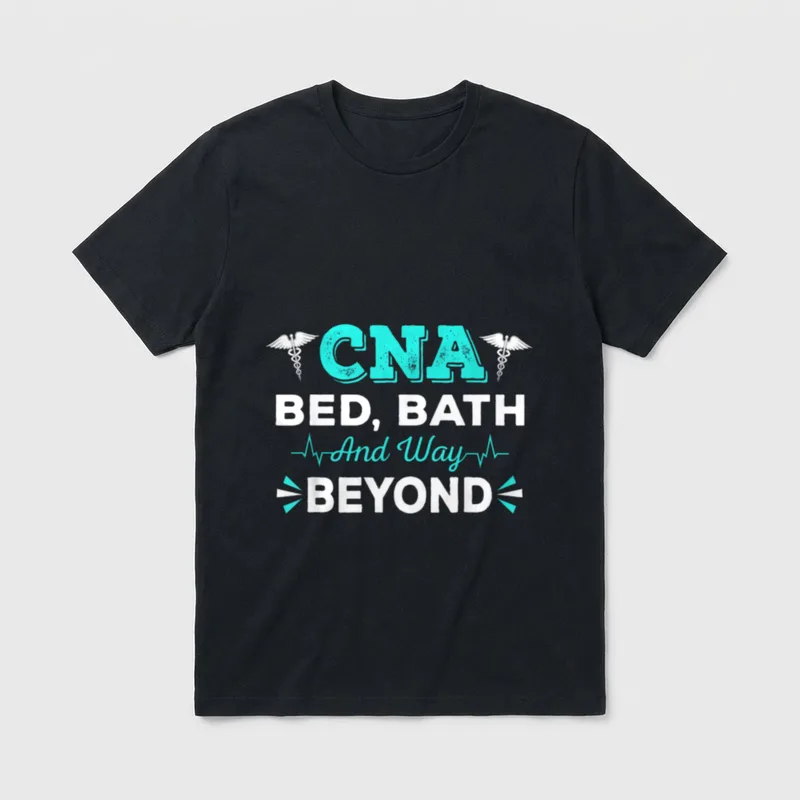 Way Beyond Funny Certificated Nurse T-Shirt – Classic T-Shirt in Black