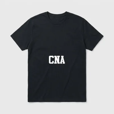 Simple Athlete CNA Certified Nursing Assistant T-Shirt – Classic T-Shirt in Black