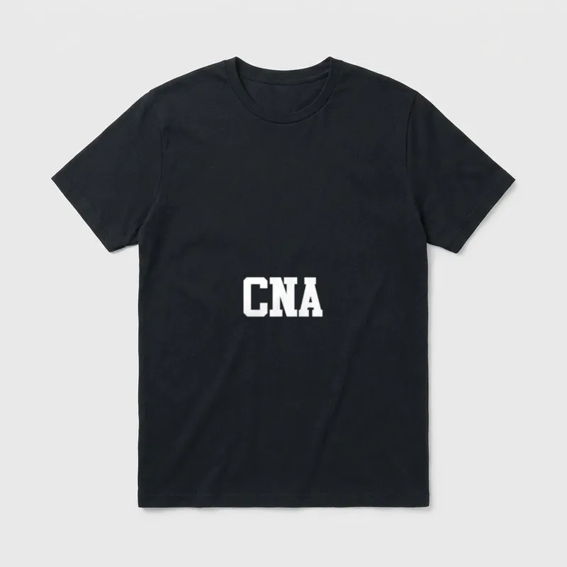 Simple Athlete CNA Certified Nursing Assistant T-Shirt – Classic T-Shirt in Black