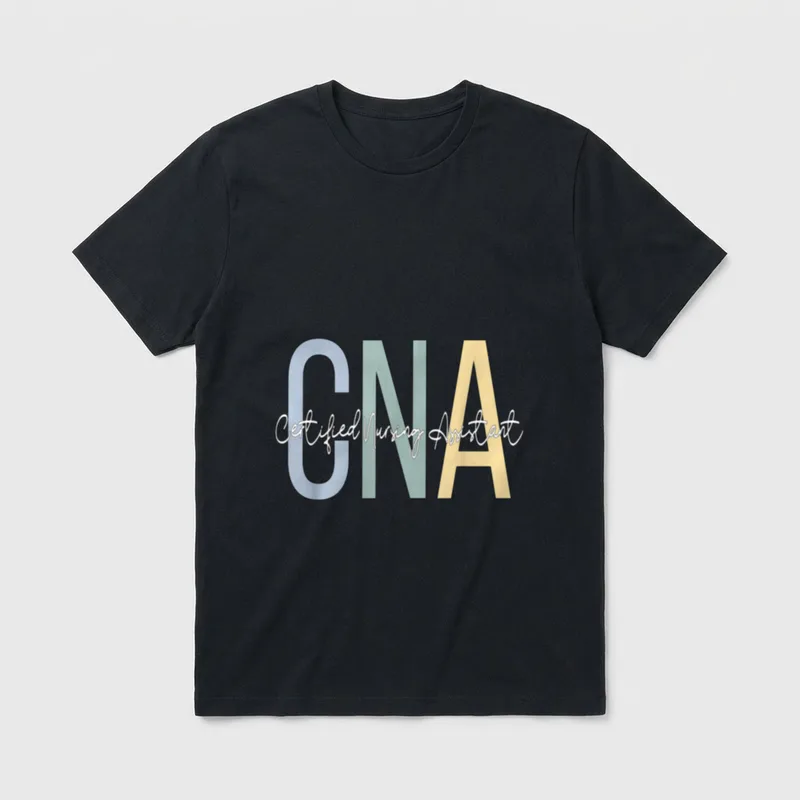 Certified Nursing Assistant Boho CNA T-Shirt – Classic T-Shirt in Black