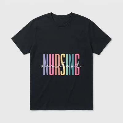Nursing Assistant CNA Certified Medical T-Shirt – Classic T-Shirt in Black
