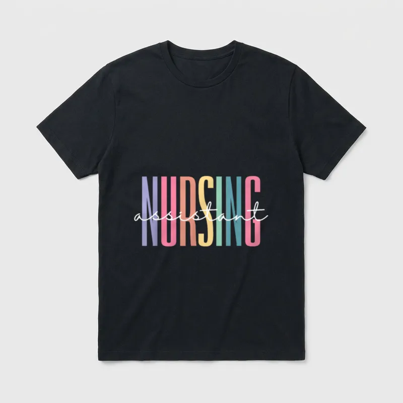 Nursing Assistant CNA Certified Medical T-Shirt – Classic T-Shirt in Black