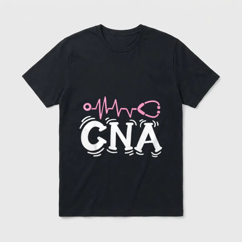 CNA Certified Nursing Assistant Lightweight T-Shirt – Classic T-Shirt in Black
