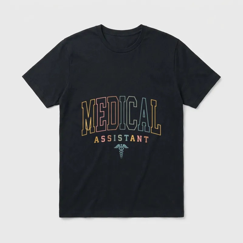 Medical Assistant School Nursing CMA T-Shirt – Classic T-Shirt in Black