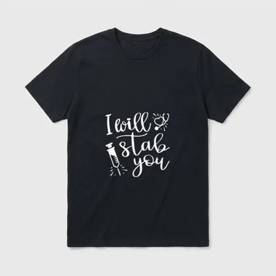 Funny Medical Worker Nurse CNA T-Shirt – Classic T-Shirt in Black