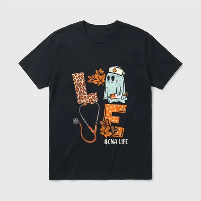 Halloween Nurse Assistant T-Shirt – Classic T-Shirt in Black