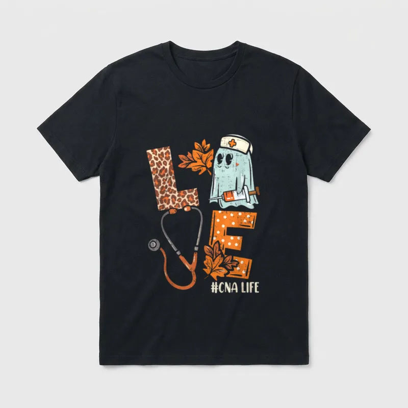 Halloween Nurse Assistant T-Shirt – Classic T-Shirt in Black
