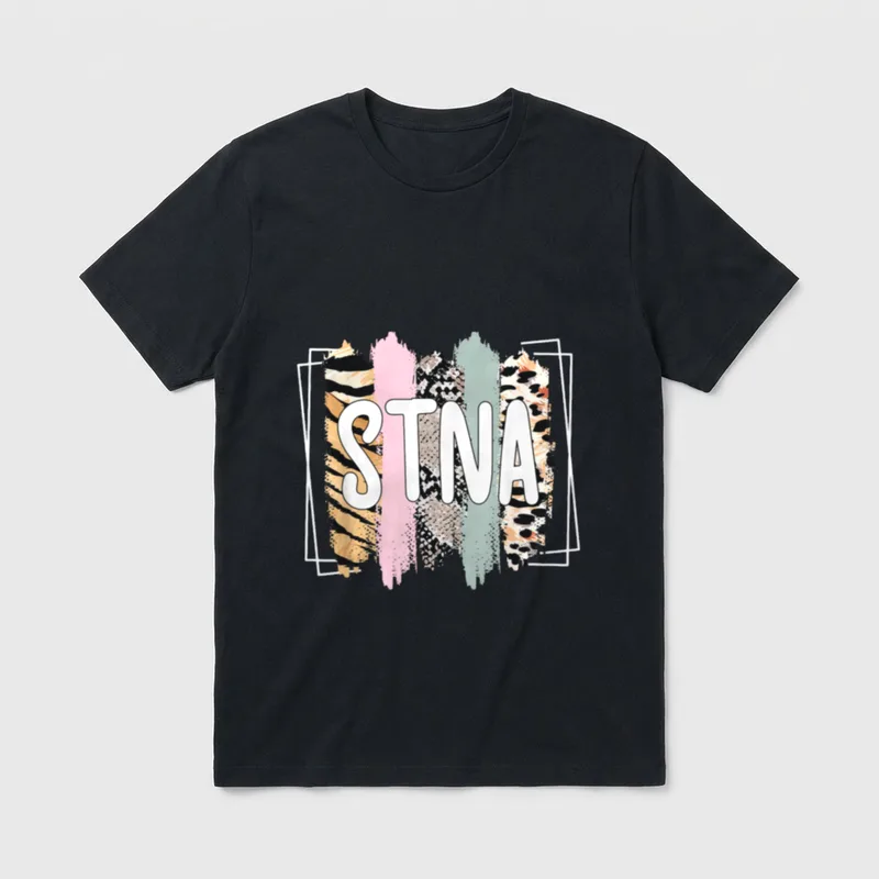 STNA Appreciation State Tested Nursing Assistant T-Shirt – Classic T-Shirt in Black