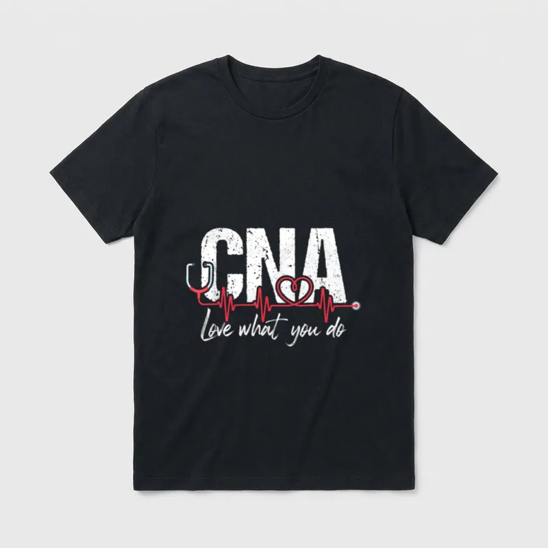 Certified Nursing Assistant Nurse T-Shirt – Classic T-Shirt in Black