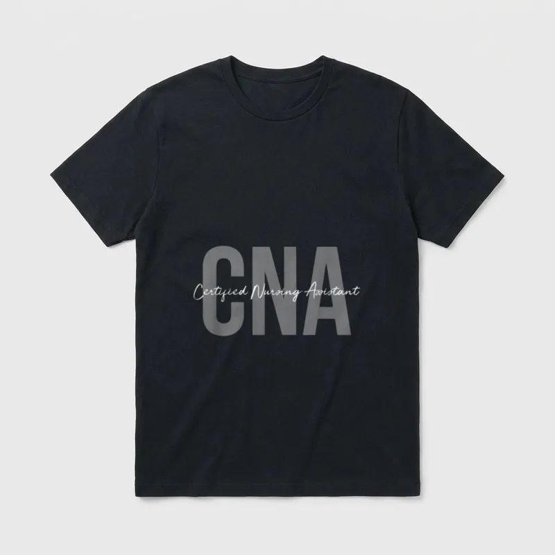CNA Certified Nursing Assistant Medical Operating T-Shirt – Classic T-Shirt in Black