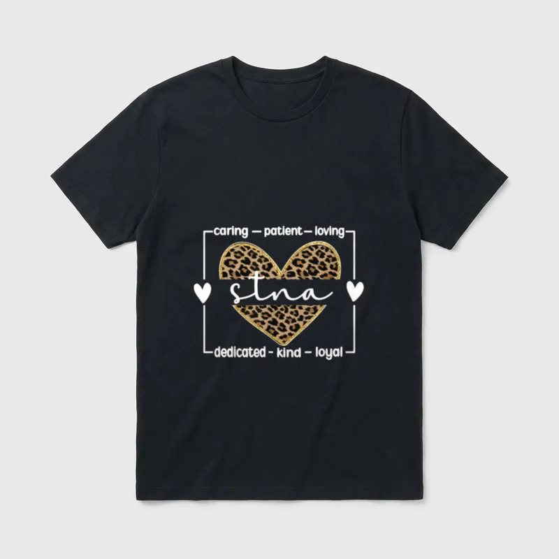STNA Appreciation State Tested Nursing Awesome T-Shirt – Classic T-Shirt in Black