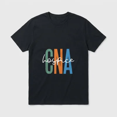 Hospice CNA Certified Nursing Assistant Aide T-Shirt – Classic T-Shirt in Black