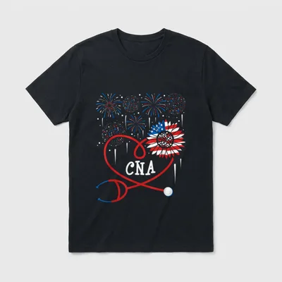 CNA Certified Nursing Assistant Healthcare Looking T-Shirt – Classic T-Shirt in Black