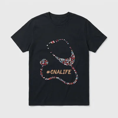 Cute Nurse for Hard Working Nurses T-Shirt – Classic T-Shirt in Black