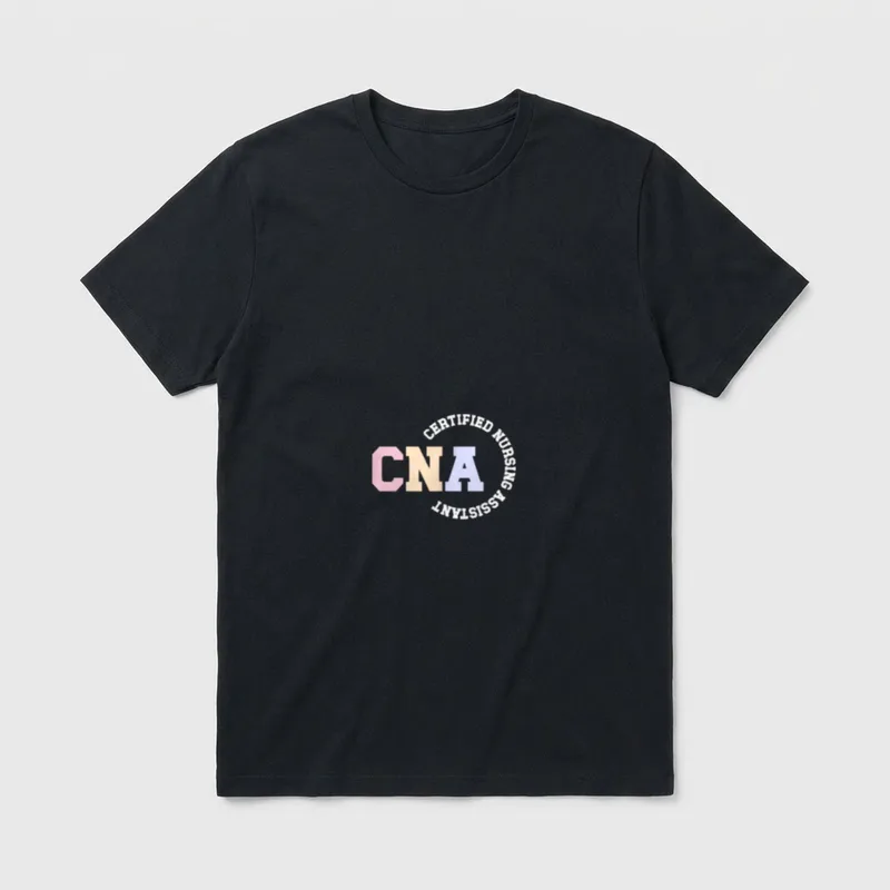 CNA Certified Nursing Assistant Nurse Choice T-Shirt – Classic T-Shirt in Black