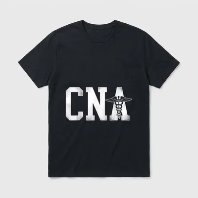 CNA Nurse Certified Nursing Assistant Reads T-Shirt – Classic T-Shirt in Black