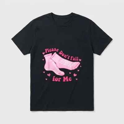 Valentines Day Non Slip Socks Nurse T-Shirt – Classic T-Shirt in Black