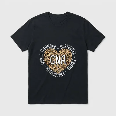 Certified Nursing Assistant Nurse Aide Health T-Shirt – Classic T-Shirt in Black