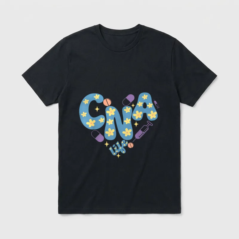 Certified Nursing Assistant Appreciation CNA Job T-Shirt – Classic T-Shirt in Black