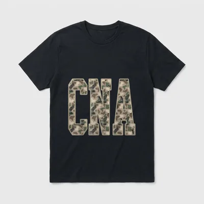 CNA Duck Camo Certified Nursing Assistant T-Shirt – Classic T-Shirt in Black