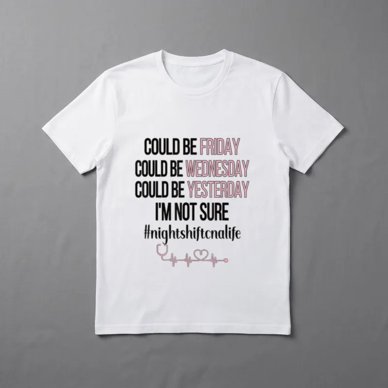 Night Shift CNA Life Certified Assistant T-Shirt – Classic T-Shirt in Black